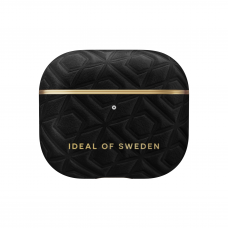 Airpods 3 iDeal Of Sweden Embossed Black dėklas