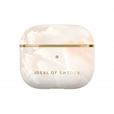 Airpods 3 iDeal Of Sweden Rose Pearl Marble dėklas