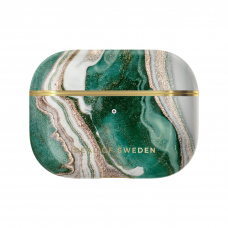 Airpods PRO iDeal Of Sweden Golden Jade Marble dėklas