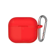 Airpods PRO Mr. Monkey liquid silicone protect red dėklas