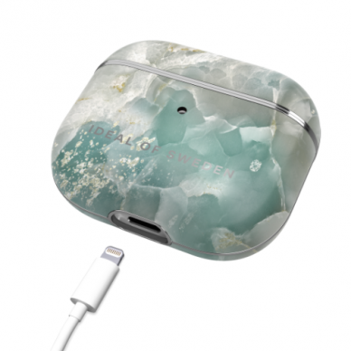 Airpods 3 iDeal Of Sweden Azura Marble dėklas 2