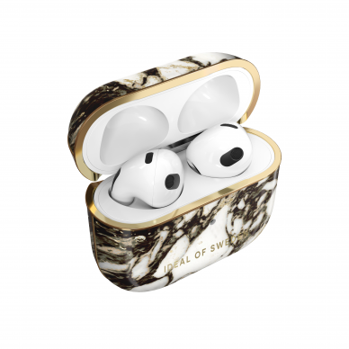 Airpods 3 iDeal Of Sweden Calacatta Golden Marble dėklas 1