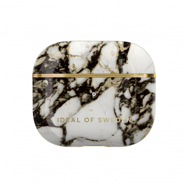 Airpods 3 iDeal Of Sweden Calacatta Golden Marble dėklas