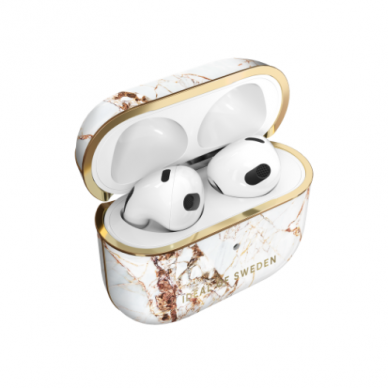 Airpods 3 iDeal Of Sweden Carrara Gold dėklas 1