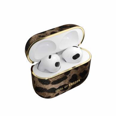 Airpods 3 iDeal Of Sweden dėklas Midnight Leopard 2