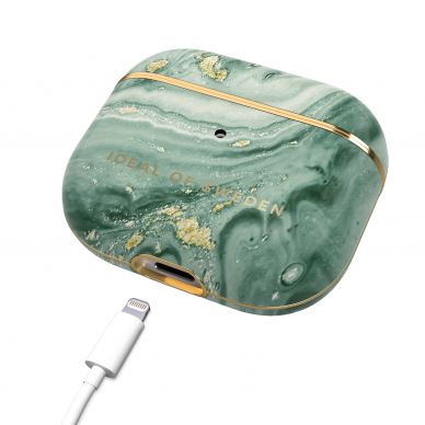 Airpods 3 iDeal Of Sweden Mint Swirl dėklas 2