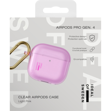 Airpods 4 iDeal Of Sweden Light Pink dėklas 3