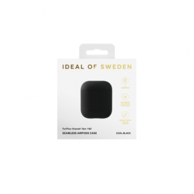 Airpods iDeal Of Sweden dėklas Coal Black 3