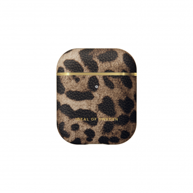 Airpods iDeal Of Sweden dėklas Midnight Leopard