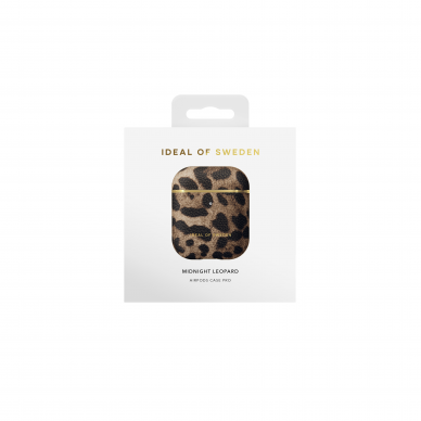 Airpods iDeal Of Sweden dėklas Midnight Leopard 1