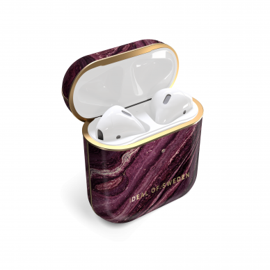 Airpods iDeal Of Sweden Golden Plum dėklas 2