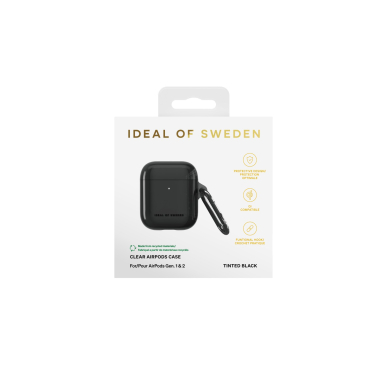 Airpods iDeal Of Sweden Tinted Black dėklas 3