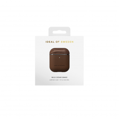 Airpods iDeal Of Sweden Wild Cedar Snake dėklas 1