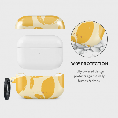 Airpods PRO 2 Lemon Tart BURGA dėklas 1