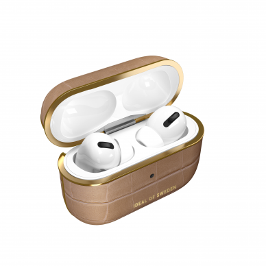 Airpods PRO iDeal Of Sweden Camel Croco dėklas 1