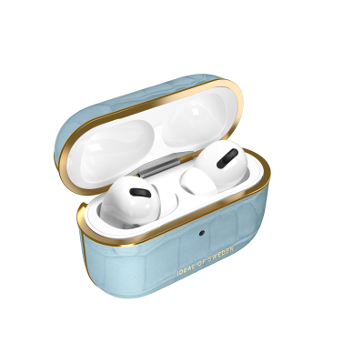 Airpods PRO iDeal Of Sweden dėklas Sky Blue Croco 1