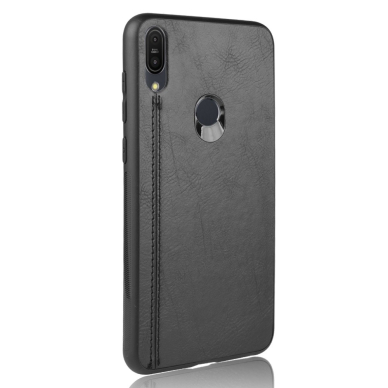 ASUS ZENFONE MAX PRO M1 juoda Leather Vintage nugarėlė 4