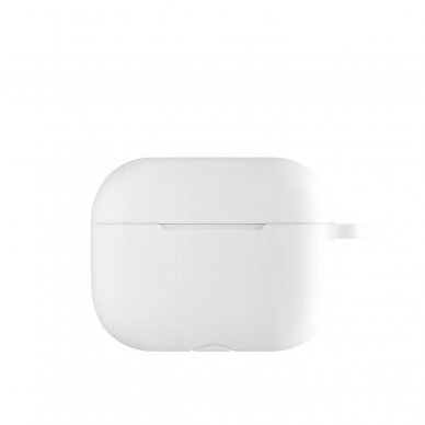 Baltas dėklas Airpods Pro 2nd Gen Naked Silicone Devia