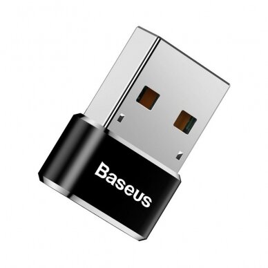 Baseus TYPE-C black USB adapteris CAAOTG-01 2