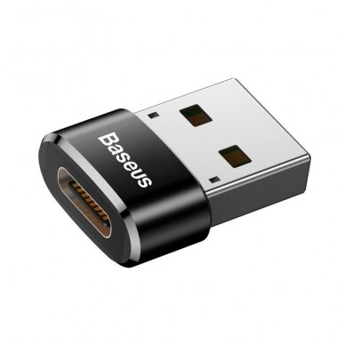 Baseus TYPE-C black USB adapteris CAAOTG-01