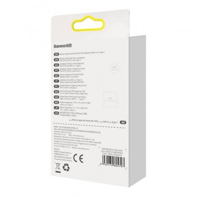 Baseus USB-Type-C OTG adapteris ZJJQ000101 1