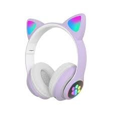 Bluetooth ausinės CAT purple STN-28 30158B