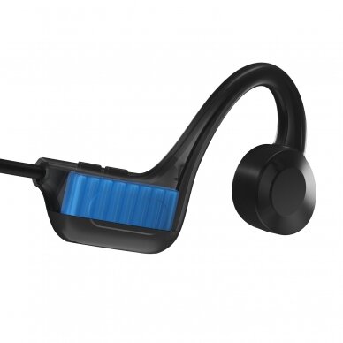 Bluetooth ausinės black Devia Kintone Run-A1 bone conduction 4