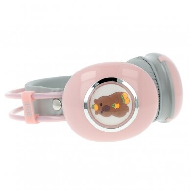 Bluetooth ausinės Capybara pink PG-706E 30346 1