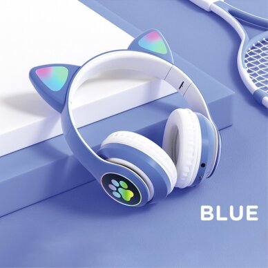 Bluetooth ausinės CAT mėlynos STN-28 30158B 2