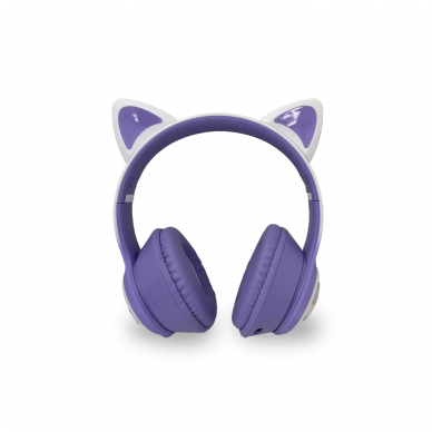 Bluetooth ausinės CAT purple AKZ 02 30230