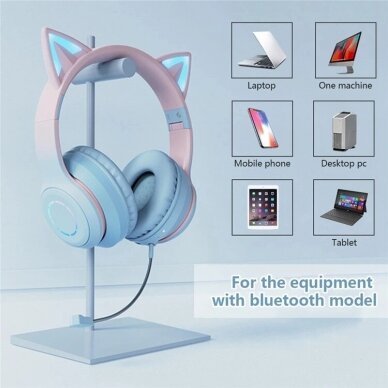 Bluetooth ausinės su mikrofonu CAT blue BT029C 30158F 2