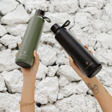 BURGA Water Bottle - Black 500 ml 5