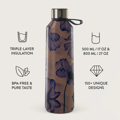 BURGA Water Bottle - Velvet Night 800 ml 1