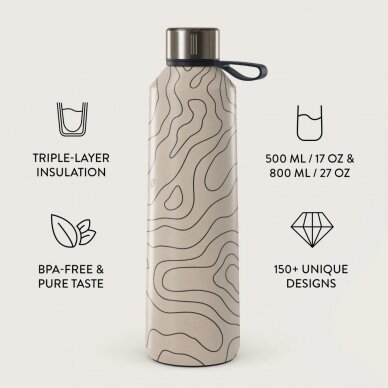 BURGA Water Bottle - Wild Terrain 800 ml 1