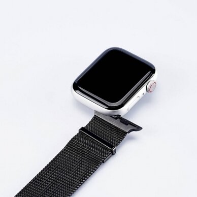 DUX DUCIS Milanese stainless steel magnetic apyrankė Apple Watch 38/40/41mm black 4