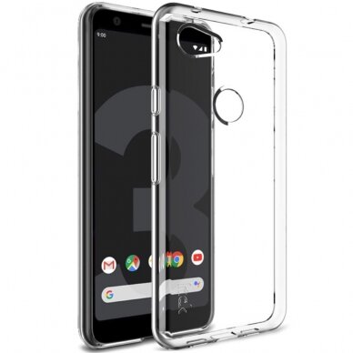 Google Pixel 3A skaidri IMAK UX-5 nugarėlė 1