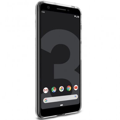 Google Pixel 3A skaidri IMAK UX-5 nugarėlė 4