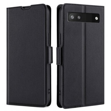 Google Pixel 6a black Tracy SMART MONO dėklas