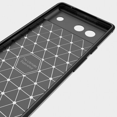 Google Pixel 6a mėlyna Tracy LYGCARBON nugarėlė 3