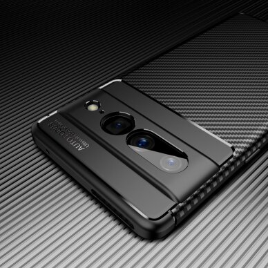 Google Pixel 7 PRO Tracy juoda CARBON FIBER nugarėlė 7