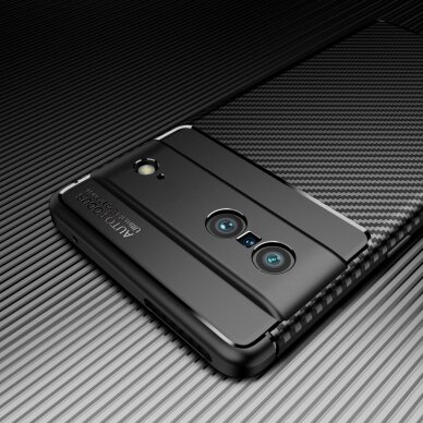 Google Pixel 7 Tracy juoda CARBON FIBER nugarėlė 7