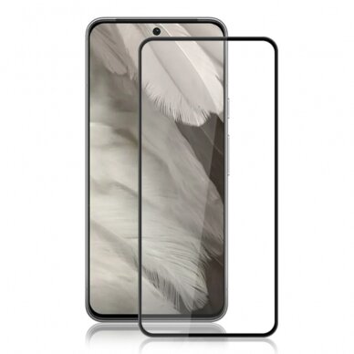 Google Pixel 8 black pilnas 5D stiklas