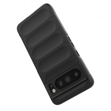 Google Pixel 8 PRO black Tracy Anti-slip Rugged nugarėlė 2