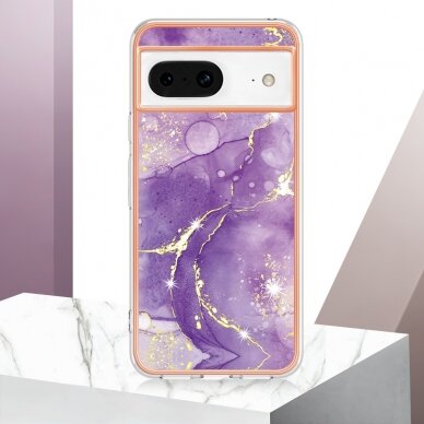 Google Pixel 8 Tracy nugarėlė MILKY WAY MARBLE Purple 4