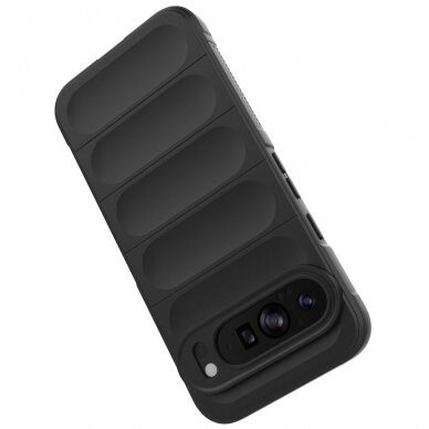 Google Pixel 9 PRO XL black Tracy Anti-slip Rugged nugarėlė 2