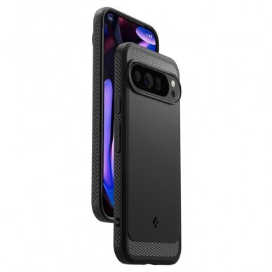 Google Pixel 9 PRO XL SPIGEN RUGGED ARMOR nugarėlė 6