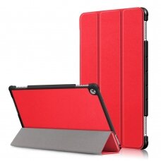 Huawei MediaPad M5 Lite 10" raudonas Trifold dėklas