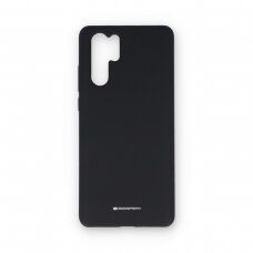 Huawei P30 PRO black MERCURY SILICONE nugarėlė