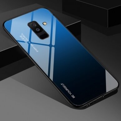 Huawei Mate 20 LITE mėlyna AURORA GLASS nugarėlė 2