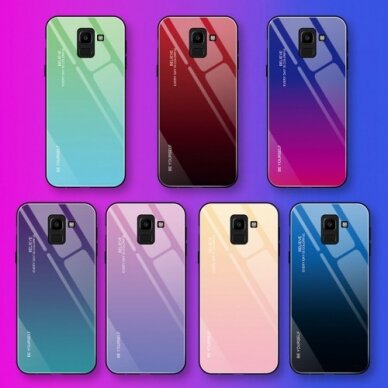 Huawei Mate 20 LITE mėlyna AURORA GLASS nugarėlė